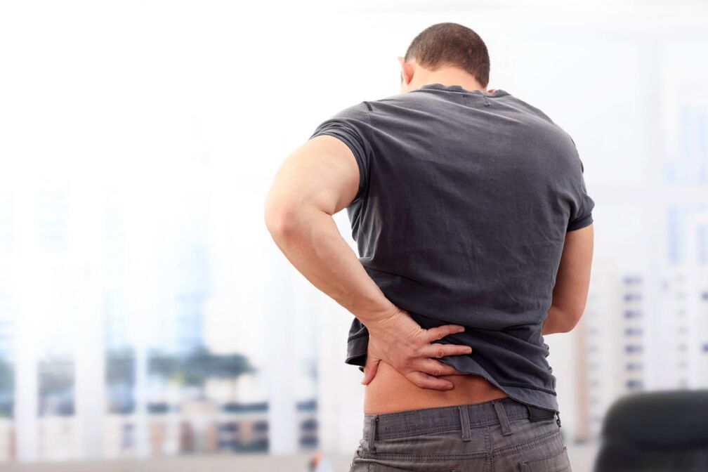 back pain caused by prostatitis